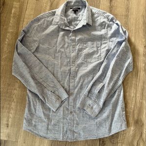 Marc Anthony Button Down Shirt - Mens - grey